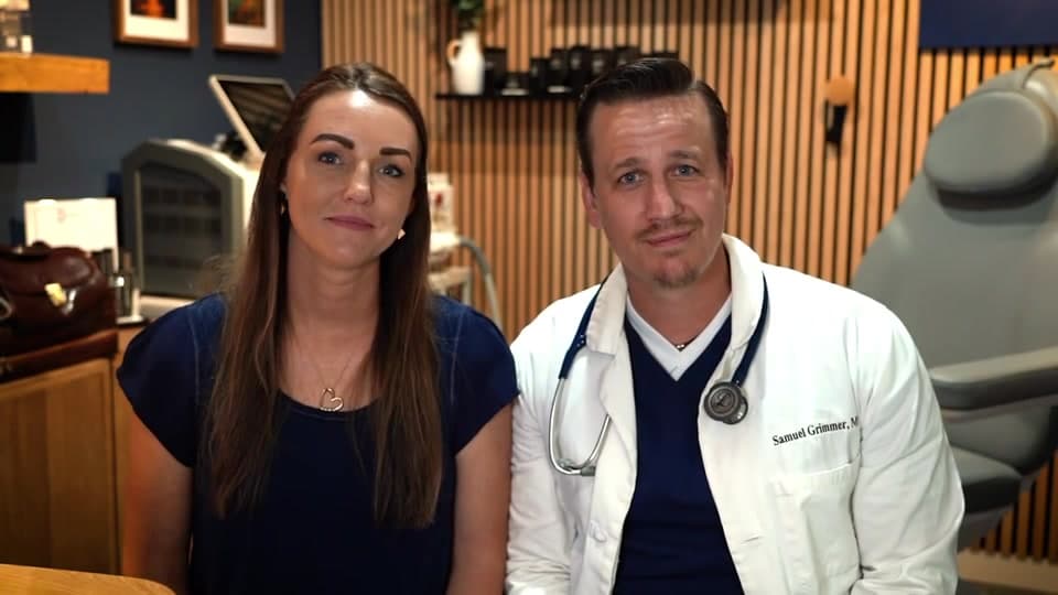 Sarah Grimmer, PhD and Samuel Grimmer, MD